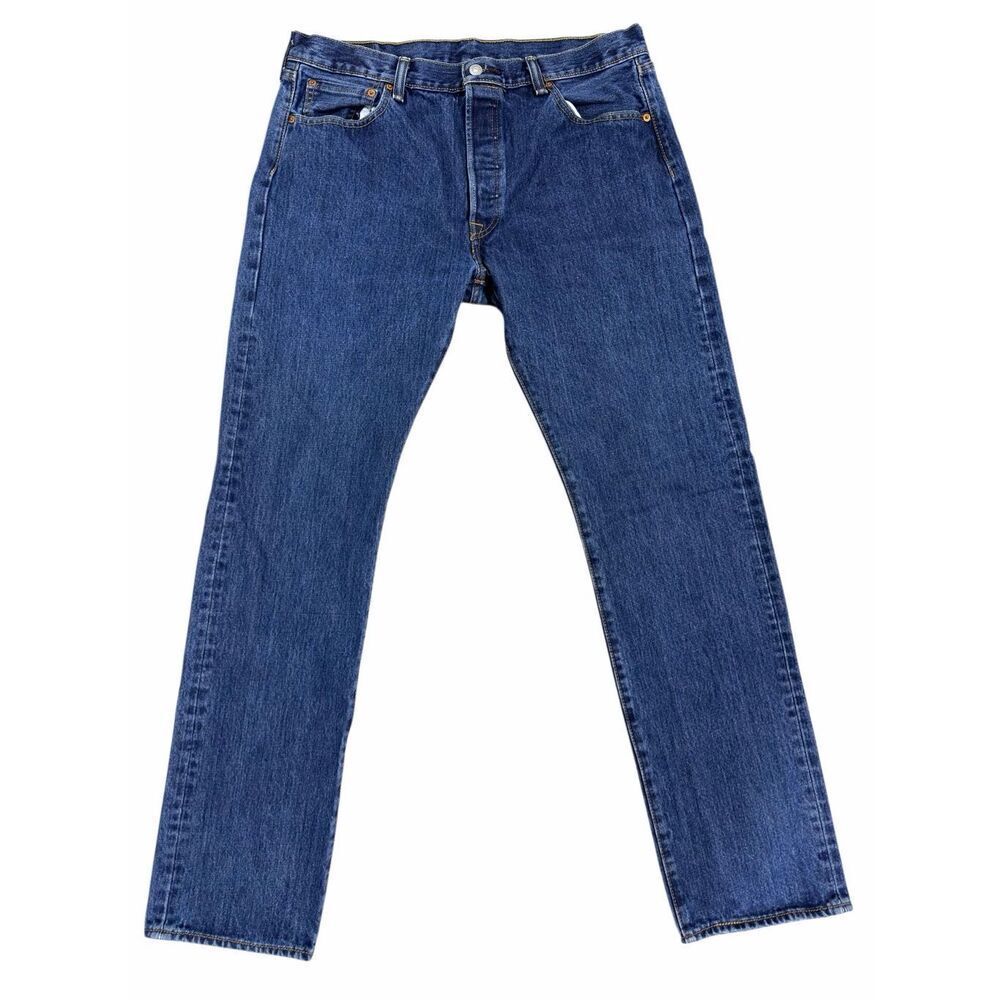 Levi’s 501 XX Mens Jeans 36X34 Blue WPL423 Button Fly Made In Mexico 100% Cotton